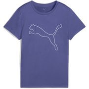 TADエッセンシャルロゴ レディース フィットネス ヨガ シャツ Blue Crystal(46) Mサイズ 527332