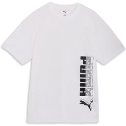 ESSロゴ ラブMXグラフィック半袖Tシャツ メンズ フィットネス 半袖シャツ PUMA WHITE（02） XLサイズ 686868