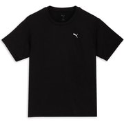 トレーニングTADベーシック半袖Tシャツ レディース フィットネス ヨガ シャツ PUMA BLACK(01) Mサイズ 527034