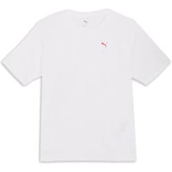 トレーニングTADベーシック半袖Tシャツ レディース フィットネス ヨガ シャツ PUMA WHITE（02） Lサイズ 527034