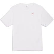 トレーニングTADベーシック半袖Tシャツ レディース フィットネス ヨガ シャツ PUMA WHITE(02) Mサイズ 527034