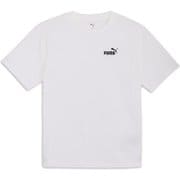 ESS MX NO1ロゴリラックス半袖Tシャツ レディース フィットネス ヨガ シャツ PUMA WHITE（02） Lサイズ 686914