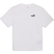 ESS MX NO1ロゴリラックス半袖Tシャツ レディース フィットネス ヨガ シャツ PUMA WHITE(02) Mサイズ 686914