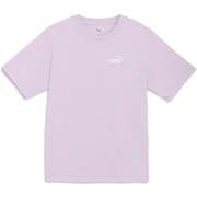 ESS MX NO1ロゴリラックス半袖Tシャツ レディース フィットネス ヨガ シャツ LILAC FROST(75) Lサイズ 686914