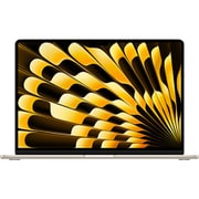 MacBook Air 15インチ Apple M4チップ(10コアCPU/10コアGPU)/SSD 256GB/メモリ 16GB/スターライト MW1J3J/A