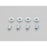 固定用イモネジセット Φ5×8mm×4、ナットΦ5×4 65077