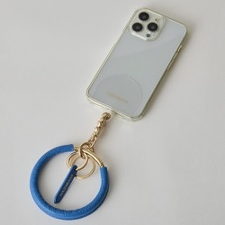 Ha2311-410BL [レザーナスカンストラップ ブルー]