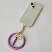 Ha2311-410PLUM [レザーナスカンストラップ プラム]