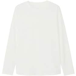 ロングスリーブワンポイントロゴティー レディース カットソー グレイッシュホワイト（GS） Lサイズ NTW32587
