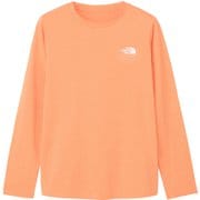 ロングスリーブワンポイントロゴティー レディース カットソー パパイヤ(PA) Mサイズ NTW32587
