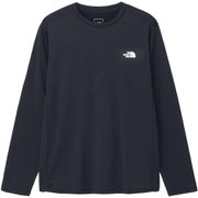 ロングスリーブワンポイントロゴティー メンズ カットソー ブラック(K) Sサイズ NT32587