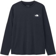 ロングスリーブワンポイントロゴティー メンズ カットソー ブラック（K） Mサイズ NT32587