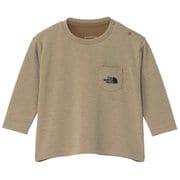 ロングスリーブヒートプロテクションティー ベビー トップス 長袖 クラシックカーキ(CK) 90サイズ NTB12548