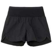 フリーランスパートショーツ レディース ランニングウェア ショートパンツ ブラック(K) Mサイズ NBW22590