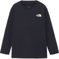 ロングスリーブサンシェードティー キッズ ラッシュガード ブラック（K） 140サイズ NTJ12565