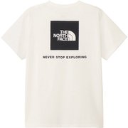 ショートスリーブバックスクエアロゴティー レディース カットソー ホワイト2(W2) Mサイズ NTW32447