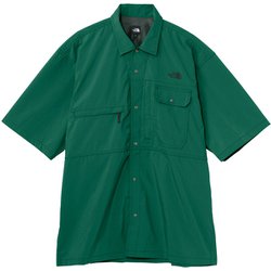 ショートスリーブトリップフィールドシャツ ユニセックス シャツ TNFグリーン（TG） XSサイズ NR22551