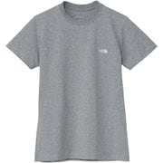 ショートスリーブフラッシュドライスモールロゴコットンティー レディース カットソー ミックスグレー(Z) Lサイズ NTW32534