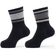 TNF リフレクト 2P クルー キッズ ソックス TNFブラック×TNFブラック(KK) JLサイズ(19-21cm) NNJ82512