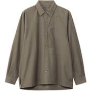カラミウーブンハイクシャツ ユニセックス シャツ ブラウンカーキ（WK） サイズ5 GM55102