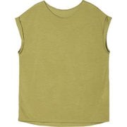メリノブレンド 125 クールライト タックアップスリーブ レディース カットソー オリーブ(OL) Sサイズ(日本:Mサイズ) IB0A579B
