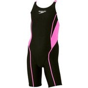 【WA承認】フレックスゼロ2ジュニアオープンバックニースキン ガールズ 競泳水着 (PK) 130サイズ SCG12206F