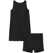 ミニワンピース レディース 水着 ブラック（K） Lサイズ SFW02531
