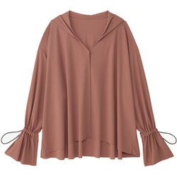 ステイフィットエコフーディー 水陸両用 レディース フィットネス ヨガ シャツ アーモンド（AL） Mサイズ SFW92335