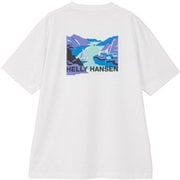 ショートスリーブランドスケープティー ユニセックス カットソー クリアホワイト(CW) Sサイズ HH62507
