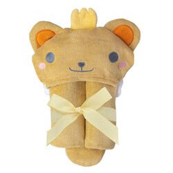 DA フードバスタオル ベアブラウン