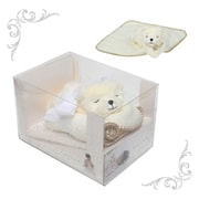 ふわモコ安心毛布 ベア ブラウン ギフトBOX