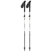 スカイテラFXカーボン 110 トレッキングポール 形状I型 折りたたみ式 ホワイト 110-130cm (2本セット) 1300539