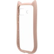 Google Pixel 9a用 ハイブリッドケース 猫耳 猫 衝撃吸収 TPU+PC かわいい MIL規格 スモーキーピンク 8611P9AHPSPK