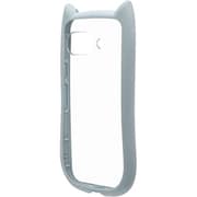 Google Pixel 9a用 ハイブリッドケース 猫耳 猫 衝撃吸収 TPU+PC かわいい MIL規格 スモーキーブルー 8612P9AHPSBL