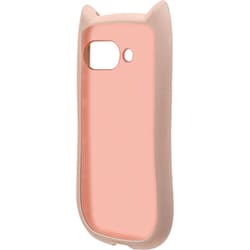 Google Pixel 9a用 ハイブリッドケース 猫耳 猫 衝撃吸収 TPU＋PC かわいい MIL規格 フロストピンク 8763P9AHPFP