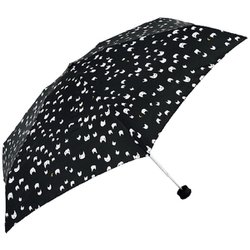 スマートデュオ プラス 折りたたみ傘 晴雨兼用 Night nyanko 52cm 手開き式 54912
