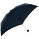 スマートデュオ プラス 折りたたみ傘 晴雨兼用 Modern Windowpane 52cm 手開き式 54914