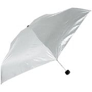 オールウェザー カラーズ 折りたたみ傘 晴雨兼用 Silver 52cm 手開き式 54811