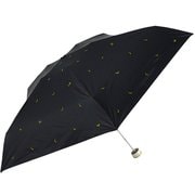 オールウェザー デザイン 折りたたみ傘 晴雨兼用 Banana BK 52cm 手開き式 54851