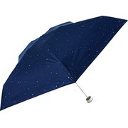 オールウェザー デザイン 折りたたみ傘 晴雨兼用 Kirakira Glitter NV 52cm 手開き式 54852