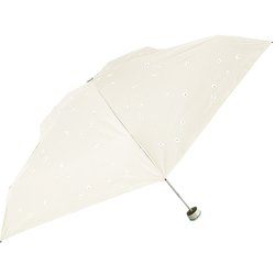 オールウェザー デザイン 折りたたみ傘 晴雨兼用 Kirakira Ohana BE 52cm 手開き式 54855