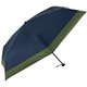 オールウェザー カーボンスリム55 折りたたみ傘 晴雨兼用 Khaki×Midnight Blue 55cm 手開き式 54870