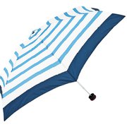 スマートデュオ プラス 折りたたみ傘 晴雨兼用 Marine Stripe 52cm 手開き式 54908
