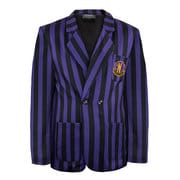 シネレプリカ Wednesday(ウェンズデー) ブレザー Mサイズ ネヴァーモア学園(パープル)
