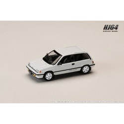 HJ643029W 1/64ホンダ CIVIC （AT） LATE VERSION / 純正オプションパーツ付 ホワイト [ダイキャストミニカー]