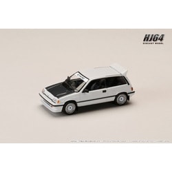 HJ645029W 1/64ホンダ CIVIC （AT） LATE VERSION / JDM Street Racer ホワイト [ダイキャストミニカー]