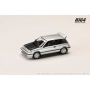 HJ645029S 1/64ホンダ CIVIC （AT） LATE VERSION / JDM Street Racer シルバー [ダイキャストミニカー]