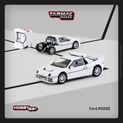 T64P-001-WH 1/64 Ford RS200 White [ダイキャストミニカー]