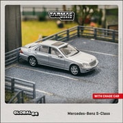 T64G-072-SL 1/64 Mercedes-Benz S-Class Brilliant Silver Metallic [ダイキャストミニカー]