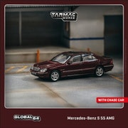 T64G-072-BO 1/64 Mercedes-Benz S 55 AMG Bordeaux Red Metallic [ダイキャストミニカー]
